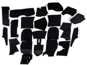 Set completo di moquette interna per Porsche 911 74-84 Coupe RHD