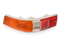 Indicatore di direzione posteriore e lente in metallo (SWB). Porsche 911/912 1965-68 - 90163140300, 90163140400, 90163140301, 90163140401