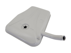 Fuel tank, Grey, OE version, 52 L. Porsche 356B T6/ 356C T6 - 1615600800, 64420100107, 571100-9 - 1615600800