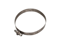 Titanium uitlaatbevestigingsband staal (598mm) LINKS 911 1984-89 - 93011115900