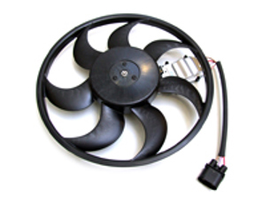 Ventilador de agua del radiador DC. Porsche 955 Cayenne S / 957 Cayenne - 95562413601, 95562413600, 8EW 351 043-231, 8EW351043231
