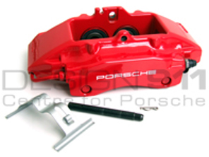Pinza de freno, TRASERO. Porsche 981/982 Boxster S / 981/982 Caimán S - 98635242310, 98635242311, 98635242410, 98635242411