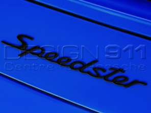 'SPEEDSTER'  Rear Badge, BLACK. Porsche 911 (997) Speedster - 99755922100041