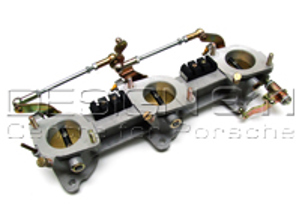 Cuerpo del acelerador. Porsche 911E 1970-73 - 91111008310, 91111008400