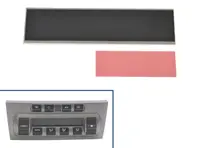 Ensemble d'affichage pour la réparation de l'unité de climatisation A/C. Porsche 997 / 987 Cayman - 5961, 99765310111, 99765310112, 99765311111, 99765311113, 99765320102, 997.653.101.11, 997.653.101.12, 997.653.111.11, 997.653.111.13, 997.653.201.02