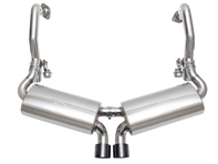 TrackTec Valved Bypass Exhaust System. Porsche 981 Boxster / 981C Cayman - 98111192201, 98111192104, 98111192204, 98111122101, 98111123100, 98111123100, 98111132100, 98111142100, 98111143100, 98111122201, 98111123200, 98111132200, 98111142200, 98111192101 - FS.POR.981.VLVVC