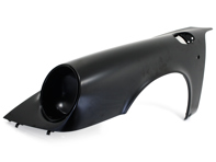 Guardabarros delantero izquierdo, ligeramente abollado. Porsche 964 Carrera RS 1991-93 - 96450303, 96450303104GRV, 96450303204GRV, 96450303104, 96450303204