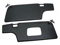 Sun Visors Kit Left and Right. Porsche 911 1969-89 Coupe LHD - 91173133002, 1689800210, 911798032, 91173103208, 91173103129, 1689800216, PCG73103202, PCG73103102, 91173103102, 96473103100CA9, 91173103202, 96473103200CA9