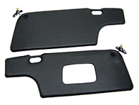 Kit pare-soleil gauche et droit. Porsche 911 1969-89 Coupé LHD - 91173133002, 1689800210, 911798032, 91173103208, 91173103129, 1689800216, PCG73103202, PCG73103102, 91173103102, 96473103100CA9, 91173103202, 96473103200CA9