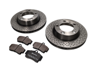 Pack Plaquettes et Disques de Frein ARRIERE Porsche 987 Boxster S / Cayman S - 98635293911, 98635240301, 98735240301, 98735240300, 98735293901, 98735293900, 98635293911BRE, 98635240301BRE, 98661236501, 90026904701, 99907340201, 99635295901