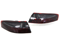 Intermitente trasero, Ahumado / Rojo con bombillas LED para Porsche 996 - 99663148500, 99763148600, 99663148602, 99663148502, 99663143301, 99663143401, 99663143303, 99663143403