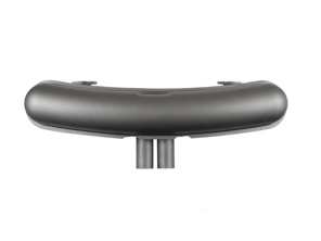 Achteruitlaat, met dubbele uitlaatpijpen in het midden, 'GT3'-stijl, Ø63 mm - 1620612200, 91.410, 91410, 91111102500, 91111102505, 90111101111 - 1620612200