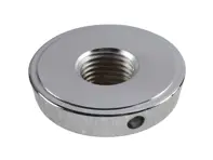 Cache chromé pour interrupteur de phares / antibrouillards. Porsche 911 69-73 - 90161321650, 1696150100