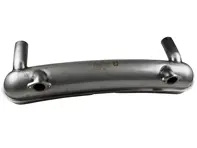 Terminale di scarico / Silenziatore scatola posteriore racing con flange di aspirazione imbullonate. Porsche 911 1963-73 - solo CORSA - 92212ASSI, 92.212ASSI, 1620801800 - 1620801800