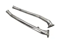 Uitlaat dwarspijp. Porsche 993 *Bischoff - 93400S, 93.400S, 1620200110, 99311321316, 99311321317, 99311321321 - 93.400S, 1620200110