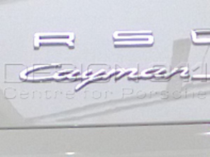 'CAYMAN' Badge for Porsche 981C Cayman 2013>> - 98155923900