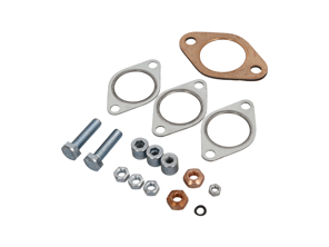 Kit de montaje para intercambiador de calor. Porsche 911 63-76 - 91011KIT, 91.011KIT - 1621701410