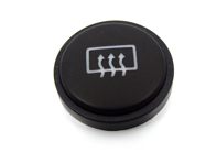 Rear window heating switch insert. Porsche 993 - 99361325300