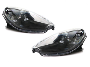 Headlamps set Black with PDSL PLUS-Style 2019 facelift look LHD cars - 95B941029AT, 95B941029BS, 95B941029DH, 95B941029ES, 95B941030AT, 95B941030BS, 95B941030DH, 95B941030ES, 95B941029AS, 95B941029BP, 95B941030AS, 95B941030BP