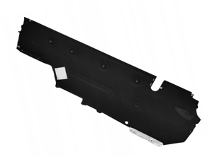 Rivestimento sottoscocca, centro a sinistra. Porsche 970.2 Panamera 2014-16 (LWB) - 97050412106 - 970 504 12106