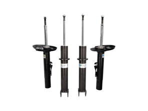 前后减震器。适用于保时捷 997 C2（2005-2008/11），零件号：99734304113 和 99733305112 - 99734304109, 99734304111, 99734304113, 99734304200, 99734304201, 99733305111, 99733305112