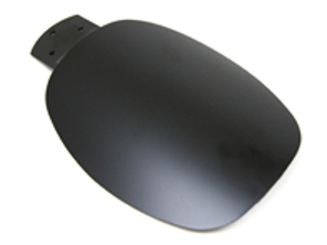 Fuel filler flap lid. Porsche 356 B-T6 / 356 C - 64450403100, 64450403100GRV