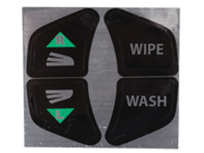 Ensemble d'autocollants, essuie-glace et clignotant. Porsche 911 USA / 914 - 90155933001 - 1601502010