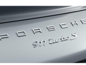 'PORSCHE 911 TURBO S' Rear Badge for Porsche 991.2 - 99104480385G2X