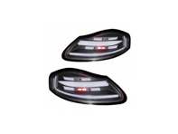 Indicatore di direzione posteriore a LED, lente trasparente. Porsche 986 Boxster - 98663144504, 98663144604, 00004490067 - EU-74-BOX-R-27