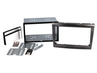 Double Din Fascia Plate (Anthracite). Porsche 911 (997) / 987 Boxster / 987C Cayman - CT23PO03