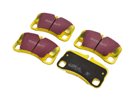 EBC GELBE Bremsbeläge 'Fast Road' hinten. Porsche 997 turbo / GT3 / 997.2 C2/C4 - 99735294904, 99735294901, 99735294905, 99735294910 - DP 41930R, DP41930R