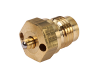 Vlotterventiel met kogel 1,75 mm voor Solex 40 PII-4 carburateur. Porsche 356 B/C / 912 - 61610097100, 61610097101
