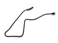 Entlüftungsleitung, Zylinder 1-3. Primärer zu sekundärer Ölabscheider. Porsche 997.1 Carrera 4 / 4S - 99710602802, 99710602801