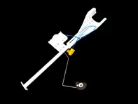 Manometro serbatoio senza flangia. Porsche 997.2 - 99762083102, 99762083103