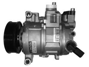 Reduced Price - New Air Conditioning Compressor (Minor Cosmetic Damage) for Porsche 95B-1 / 95B-2 / 95B-3 Macan 2.0L I4 2014>> - 8T0260805N, PAB820803 - 10-3315