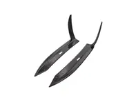 SPLITTERS DE PARE-CHOCS ARRIÈRE EN CARBONE 991.2 C4 / GTS 2017-19 - 99150502263, 99150502264, 99150502265