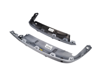 Set di finiture inferiori per paraurti posteriore. Porsche 981 Boxster 2012-16 con pacchetto SportDesign - 98150502135, 981505021D7, 981505021F1