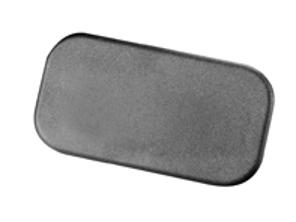 Trim cover in black for rear three-point automatic seat belt. Porsche 911 / 964 / 993 - 9115556270001C