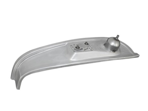 Poste de cerradura de puerta, izquierda completo con bolsillo SWB. Porsche 911 / 912 1965-68 - 90150306122, 90150306321, 90150306121GRV, 90150306141, 90150306141GRV - PP210AL, P210AL