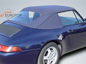 Cabriolet hood with clear rear screen. Porsche 993 - 993561900101, 993561900102, 993561900103, 99356190000107, 993561900301, 993561900303, 993561000304