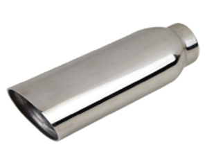 Terminale di scarico, acciaio inossidabile, lucidato. Porsche 944/924 - 1620706000 - 1620706000