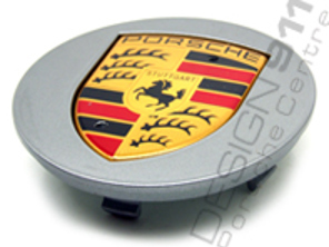 Wheel Cap Gun Metal IXRR/I446 (style 519) for Porsche - 99736130301