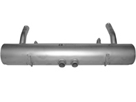 Uitlaatdemper / demper achterbak. Porsche 356B/C / 912 VS - 61611101005, 61611101005S, 92.311S, 92311S, 1620606700 - 92.311S, 1620606700