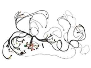 Kabelbaum Fahrgastraum. Porsche 968 Coupé LHD - 96861206066