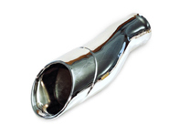 Terminali di scarico con uscita a labbro arrotolato per Porsche 964 - 93011125201, 1620701000, 92.240S, 92240S, 9207101