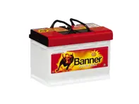 BATTERIJ 77Ah 12v LxBxH: 278 mm x 175 mm x 190 mm BANNER POWER BULL PRO - P7740, 7740, 99961107012, 99961107020