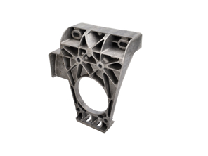 Steunbeugel voor uitlaatdemper. Porsche 986 Boxster S 3.2L 1999-04 - 99611122403