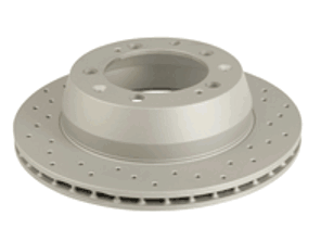 Bremsscheibenrotor, hinten. Porsche 911 1984-89 3.2L Sportmantel Z - 460.1505.52, 91135204109, 91135204108, 92039700 - 460.1505.52