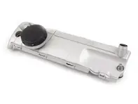 Séparateur air/huile, argent. Porsche 957 Cayenne S / GTS >>2008 - 94810723602, 94810723501