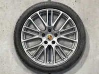 21' Panamera (971) Exclusive Design Sport in platinazilver lichtmetalen velgen & winterbanden origineel Porsche - 971044630P
